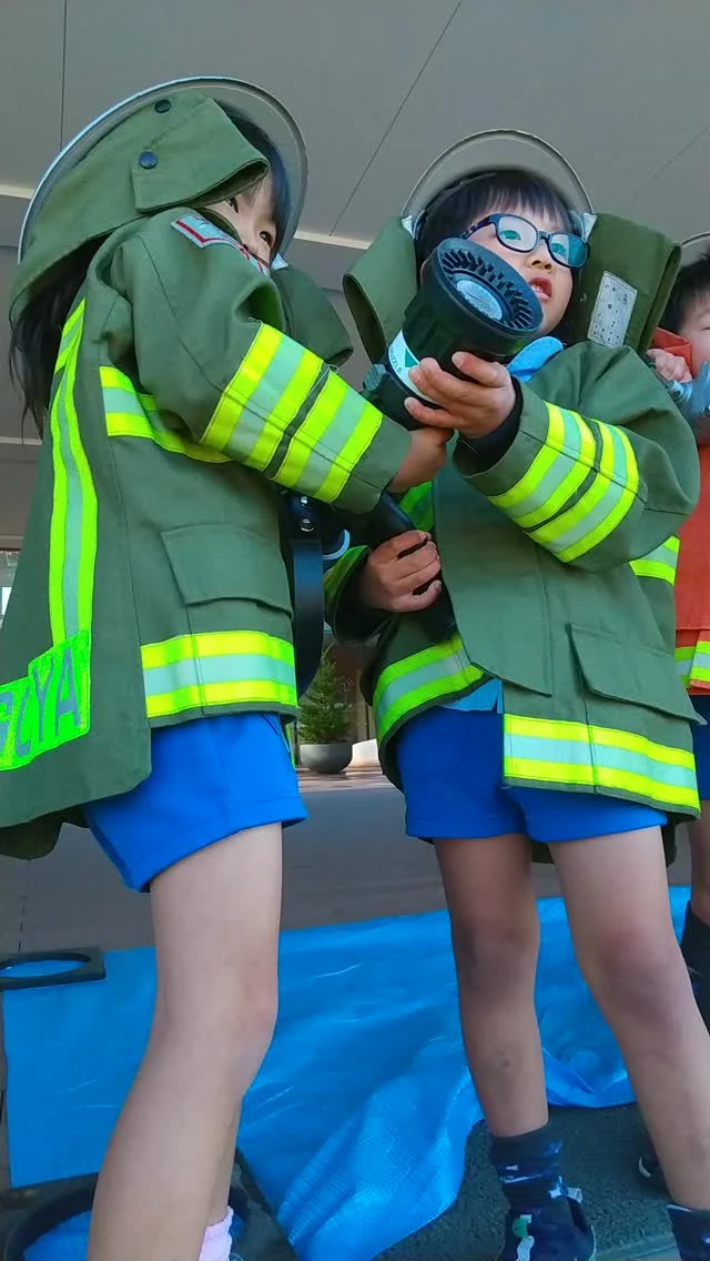 防災訓練をしたよ！

#平手幼稚園 
#名古屋市緑区 
#こども園 
#子育て支援 
#防災訓練