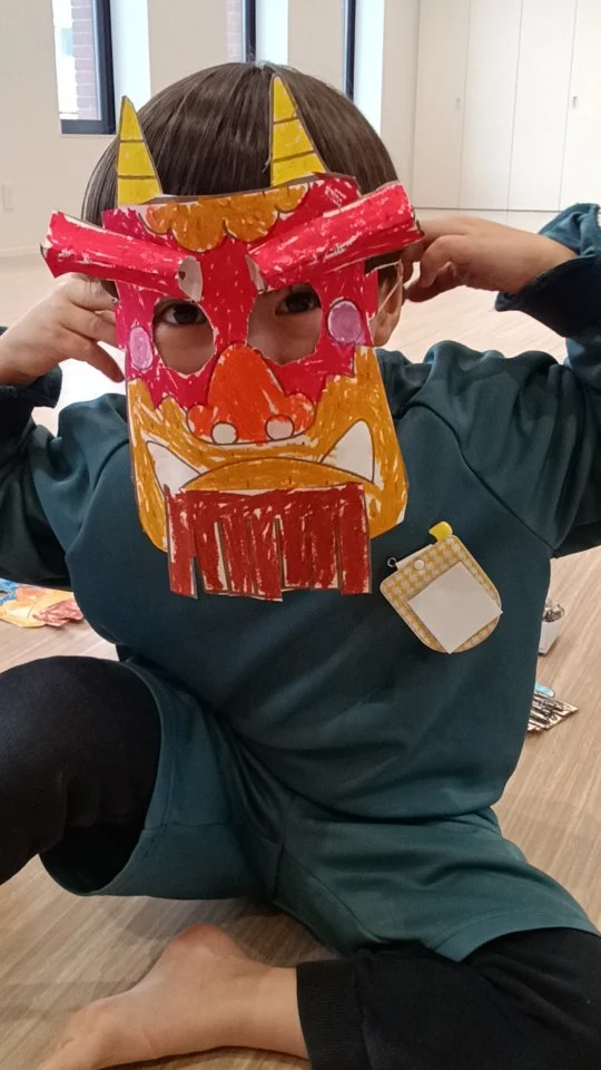 みんなで豆まきしたよ！

#平手幼稚園 
#名古屋市緑区
#室内遊び 
#節分
#豆まき